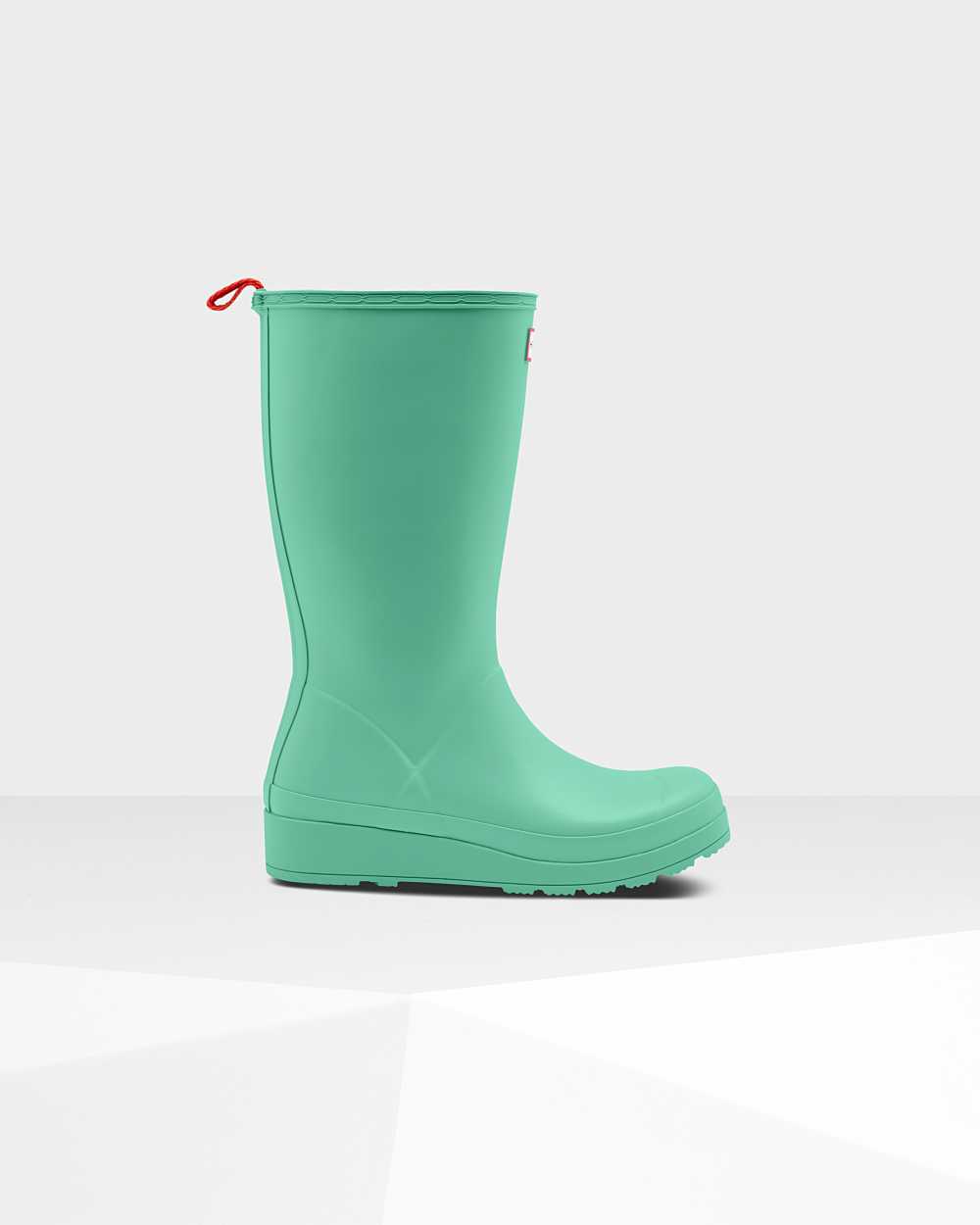 Hunter Original Hohe Gummistiefel Damen - Hunter Play Gummistiefel Grün | Deutschland 540QLWKJE